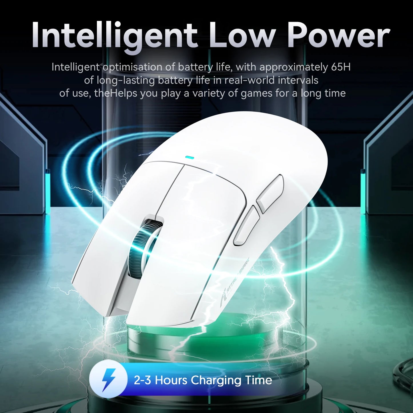 X11 ATTACK SHARK X11SE Gaming Mouse Wireless 22000 DPI,PixArt PAW3311 Sensor,BT/2.4G/Wired,59g Lightweight,2000W Clicks