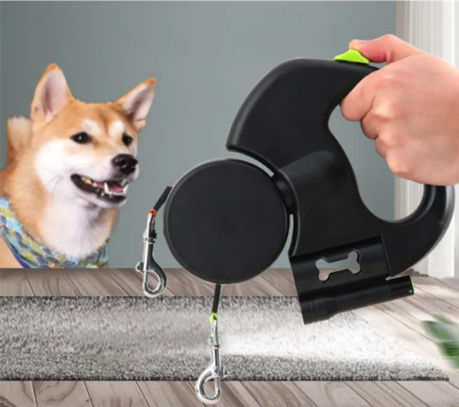 Auto Double Dog Leash (Copy)